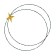 Two circles with start
